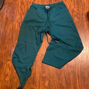 Greys anatomy hunter green medium scrubs